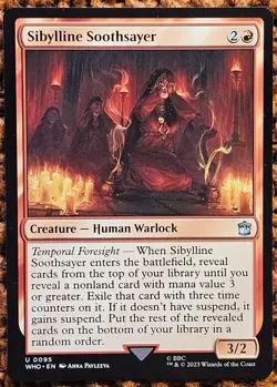 ✨Sibylline Soothsayer✨ MTG | Universes Beyond: Doctor Who | NM/M | U 0095 - Image 1