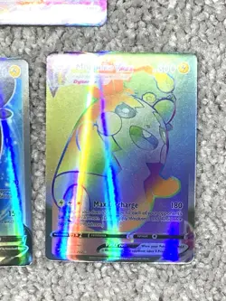 Set of 3 Morpeko V & VMax's Max Discharge Holo Fan Art Display Collector Card - Image 5