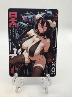 Albedo Overlord Anime Waifu card - Image 1