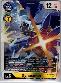 Dynasmon BT6-044 SR Double Diamond - Digimon Card Game - NM - Image 1