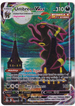 Umbreon VMAX 215/203 Evolving Skies Sword & Shield Pokemon Card See Description - Image 1