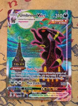 Umbreon VMAX 215/203 Evolving Skies Sword & Shield Pokemon Card See Description - Image 3