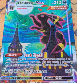 Umbreon VMAX 215/203 Evolving Skies Sword & Shield Pokemon Card See Description - Image 5
