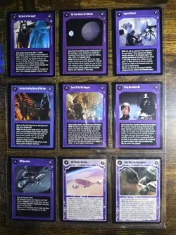 Star Wars Decipher CCG Lot Objective Cards - English - Image 1