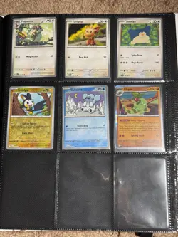 Pokemon TCG Bulk Lot 200 Cards C/U/R Mixed Sets & Black Bolt BINDER Inc. - Image 4