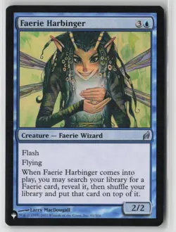 Faerie Harbinger 61/301 Uncommon The List Reprints Near Mint - Image 1