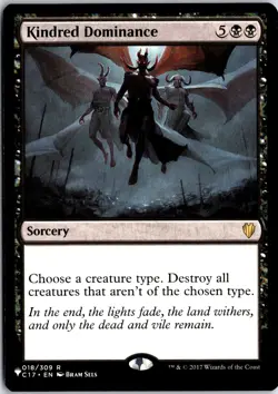 Kindred Dominance 18 R Commander 2017 Magic: The Gathering NM/M - Image 1
