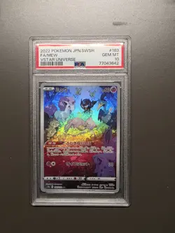Pokemon Mew PSA 10 Vstar Universe s12a 183/172 2022 Japanese - Image 1