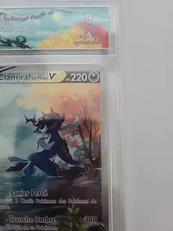 Carte Pokemon Clamiral de Hisui V GG51/GG70 EB12.5 Zenith Supreme FR Mint - Image 3