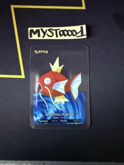 Carte Pokemon Lamincards 129 Magicarpe Francais 2005 Occasion - Image 1