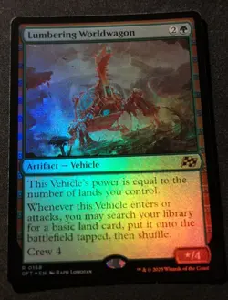 Lumbering Worldwagon - Foil - DFT - MTG - EN - NM - 0168 - Image 1