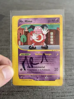 Carte Pokemon Mr.Mime 95a/147 Aquapolis Wizard Francais Occasion - Image 3