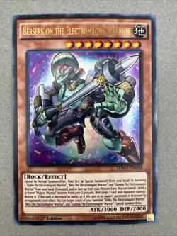 Berserkion the Electromagna Warrior SDMY-EN004 1st Edition LP - Image 1