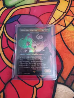 Slimer and Stay Puft - Yargle and Multani (Rainbow Foil) Ghostbusters MTG NM - Image 3