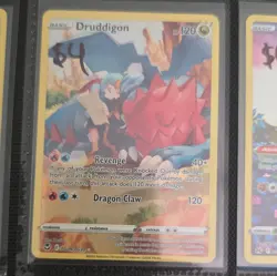 Pokemon TCG Card Lot Flaaffy Druddigon Solrock Tornadus VMAX Ditto 9x - Image 3