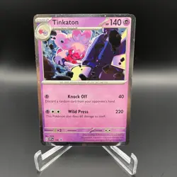 Tinkaton - (Cosmo Holo) Promo SV: Scarlet & Violet Promo Cards 140 NM - Image 1