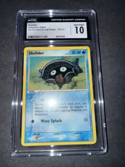 CGC 10 Gem Mint- Shellder - EX FireRed LeafGreen Pokemon Card 79/112 - Image 4