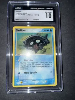 CGC 10 Gem Mint- Shellder - EX FireRed LeafGreen Pokemon Card 79/112 - Image 5