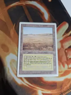 Magic the Gathering Savannah Dual Land Revised Edition Lightly Played - Image 1