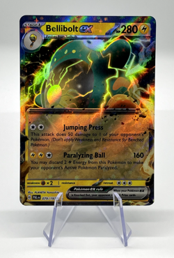 Pokemon TCG Bellibolt ex Paldea Evolved 079/193 Ultra Rare Holo - Image 1