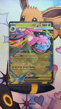 2025 Pokemon MEP Black Star Promos Mega Venusaur ex #013 - Image 1
