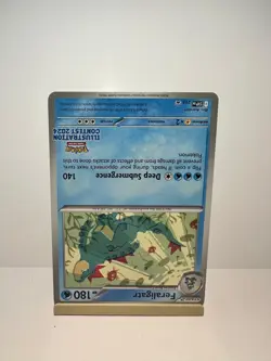 Feraligatr (Illustration Contest 2024) 213 Scarlet & Violet Promo Pokemon NM - Image 2