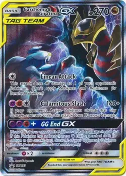 Garchomp & Giratina GX - SM193 - SM Black Star Promos PL/MP, English Pokemon Pr - Image 1
