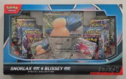 Pokemon Snorlax EX & Blissey EX Special Collection Box – Factory Sealed - Image 1