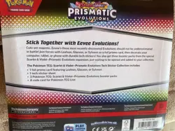 Pokemon TCG: Scarlet Violet Prismatic Evolutions Tech Sticker Collection 3X Lot - Image 5
