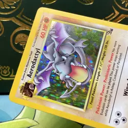 Pokemon Aerodactyl 1/62 Fossil Holo Rare Unlimited MP - Image 4