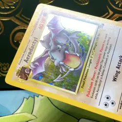 Pokemon Aerodactyl 1/62 Fossil Holo Rare Unlimited MP - Image 5