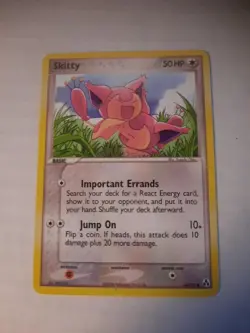 Pokemon Skitty 64/92 Common EX Legend Maker NM - Image 1