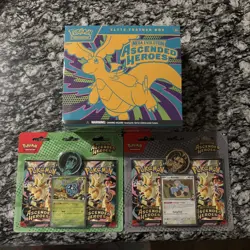 Pokemon Ascended Heroes - Lot Of 3! 1 ETB and 2 Two Pack Blisters! - Image 1