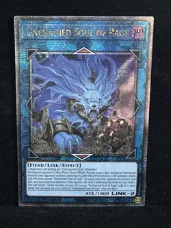 Unchained Soul Of Rage - YuGiOh! RA02-EN041 Quarter Century Secret Rare NM - Image 1