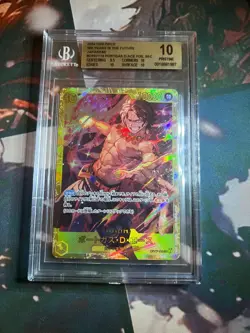 Bgs 10 Pristine Portgas D. Ace OP07-119 One Piece 500 Years Future SEC Jpn - Image 1