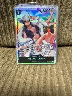 8-Ms. All Sunday OP14-084 The Azure Sea's Seven SR Foil One Piece - Image 2
