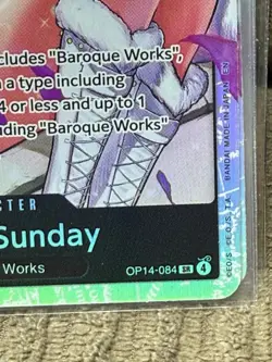 8-Ms. All Sunday OP14-084 The Azure Sea's Seven SR Foil One Piece - Image 3