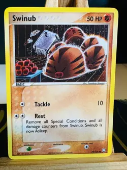Swinub 79/109 Common [NM] [Team Rocket Returns] (2004) Pokemon Card - Image 1