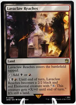 Lavaclaw Reaches 0289 Universes Beyond: Doctor Who WHO MTG NM - Image 1