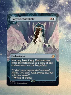 Copy Enchantment #16 (NM) Wilds of Eldraine WOT Magic MTG - Image 1