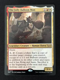 1x MTG The Jolly Balloon Man - Duskmourn: House of Horror (DSK) #219 - Magic - Image 1