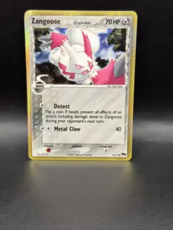 Zangoose 15/17 POP Series 5 English Pokemon Card TCG - Image 1