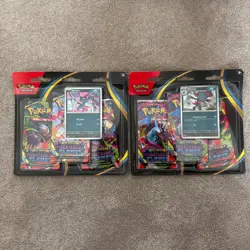 Pokemon TCG Phantasmal Flames 3-Pack Blister - Sneasel and Weavile - Image 1