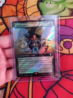 Strong Back (Extended Art) (Surge Foil) Universes Beyond: Fallout MTG NM - Image 3