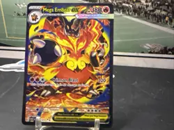 Mega Emboar ex 273/217 SIR Full Art Secret Rare Pokemon Ascended Heroes MINT - Image 3