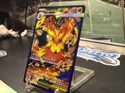 Mega Emboar ex 273/217 SIR Full Art Secret Rare Pokemon Ascended Heroes MINT - Image 4