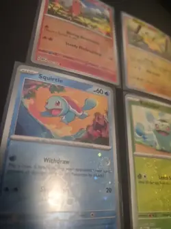 Pokemon SV 151 Pikachu Charmander Bulbasaur Squirtle Cosmo Foil Promos Costco - Image 3