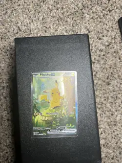 Pokemon Ascended Hero Pikachu EX 276/217 Basic Thunder 200 NM 120 Attack English - Image 1