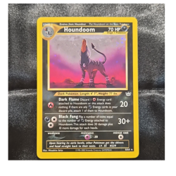 Pokemon TCG Houndoom 8/64 Neo Revelation Holo Rare 70 HP English 2000 - Image 1