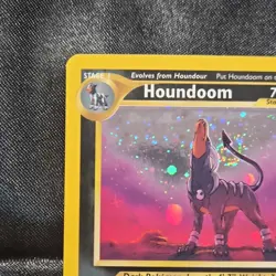 Pokemon TCG Houndoom 8/64 Neo Revelation Holo Rare 70 HP English 2000 - Image 3
